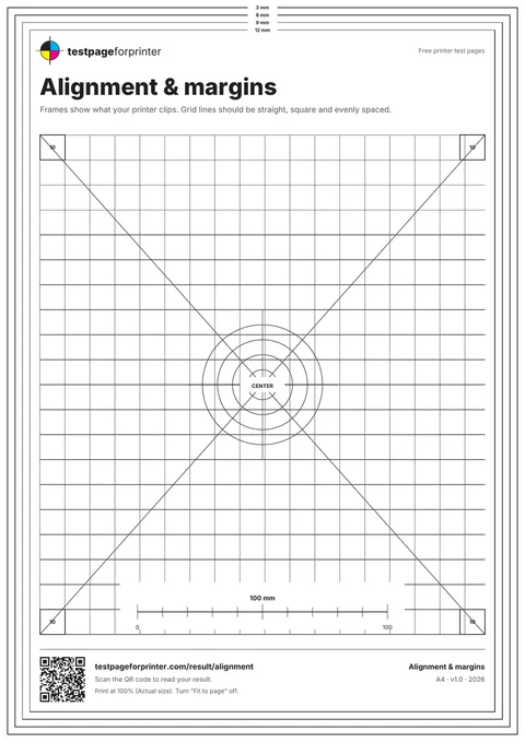 Preview of the Alignment & margins